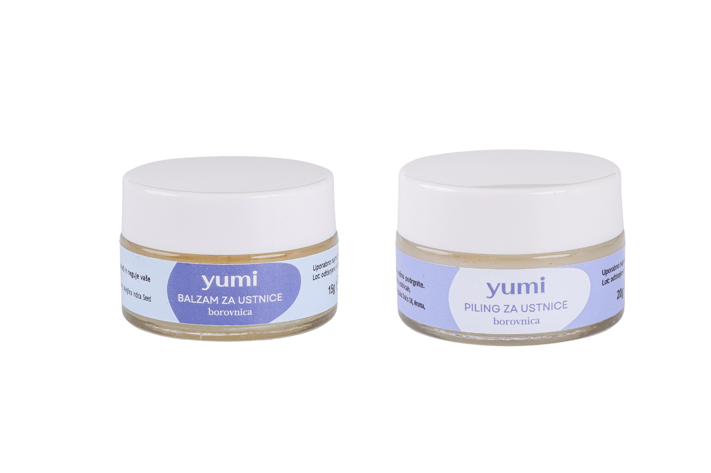 Komplet: piling in balzam za ustnice