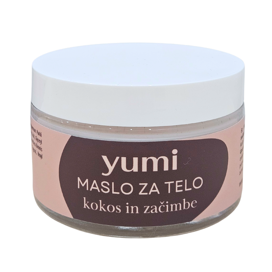 Maslo za telo - kokos in začimbe