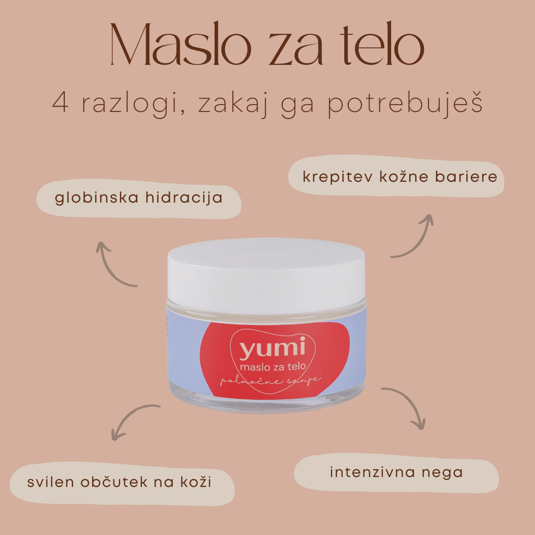 Maslo za telo - polnočne sanje