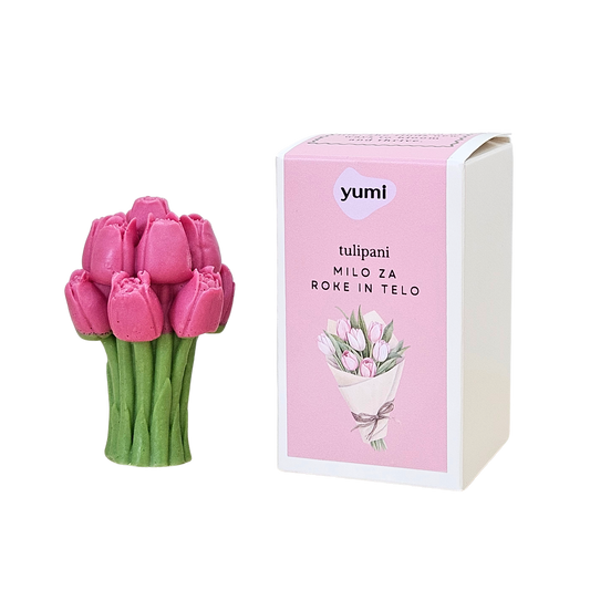 Hand and body soap - tulips