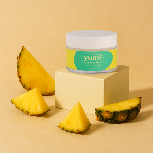 Maslo za telo - ananas