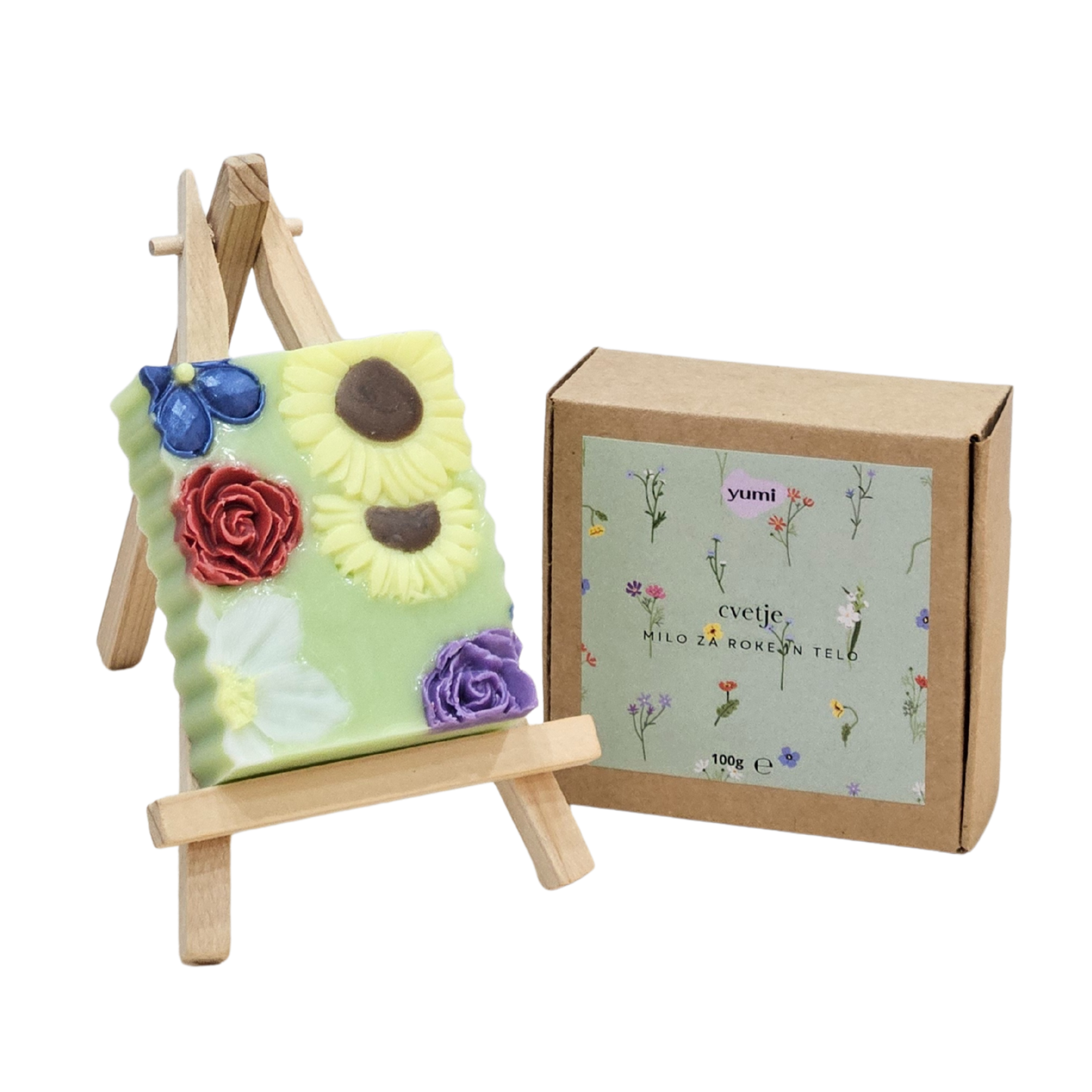 Hand and body soap - flowers